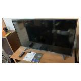 SHARP 43' ROKU TV,  W/ REMOTE