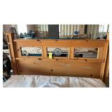 WOODEN KING SIZED BED FRAME