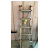 LITTLE GIANT LDDER WITH RACK