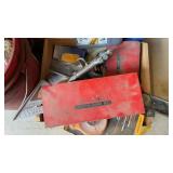 SQUARES, LEVEL, PAINT GUN & MISC. TOOLS