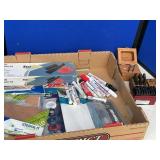 LAMINATE INSTALL KIT, STENCILS, SAND PAPER AND
