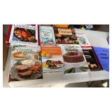ASSORTED COOKING BOOKS