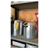 (2) PRESSURE COOKERS FOR CANNING