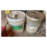 MOBIL SYNTHETIC LUB, MICRO-MUSCLE & EMPTY BUCKETS