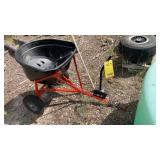 AGRI-FAB SEED SPREADER (PULL BEHIND)