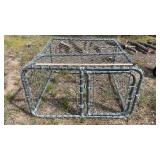 DOG KENNEL MEASURES 48'W X  48'L X 28'T
