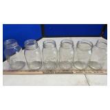 (25) KERR CANNING JARS