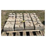 (13) 4x4 CONCRETE SUPPORT BLOCKS (ATG)