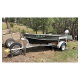 1970 CRESTLINER 14 FT BOAT