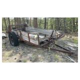 JOHN DEERE MODEL D MANURE SPREADER