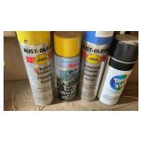 SPRAY PAINT & MISC.SHOP FLUIDS