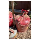 (3) METAL FUEL CANS