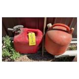(2) 5 GAL. FUEL CANS