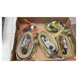 ASSORTED RATCHET STRAPS & BUNGEE CORDS
