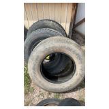 (2) TIRES W/ RIMS & TIRE W/ OUT RIM