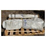 (2) ROLLS DURA SKRIM PLASTIC SHEETING