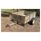 SHOP MADE 5' X 7' UTILITY / DUMP TRAILER