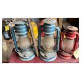 (3) LANTERNS