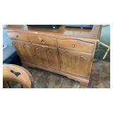 WOOD BUFFET MEASURES 47"W X 30"T X 18"D