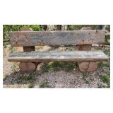 CEDAR LOG BENCH