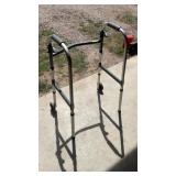 WALKER AND FOLDING STOOL