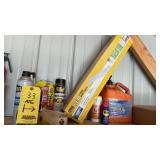 LED SHOP LIGHTS, WD-40 & MISC. SHOP FLUIDS