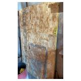 (4) OSB 4X8 SHEETS & MISC. PIECES