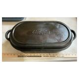 CABELAS CAST IRON ROASTER & RACKS