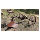 HORSE DRAWN SINGLE BOTTOM RIDING PLOW