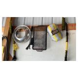 ICE SCRAPERS, GRILL GRATE & WELDING HELMET