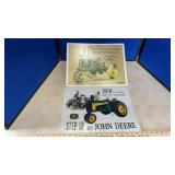 (2) JOHN DEERE METAL SIGNS