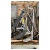 HACKSAWS, SCREW DRIVERS, FILES & MISC. TOOLS
