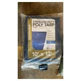 (5) 10X12 & 6X8 TARPS (NEW)