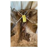 (2) CHAIN BINDERS, CHAIN WRENCH & T-BAR