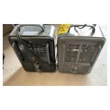 (2) ELECTRIC HEATERS
