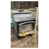 LOPI GLASS FRONT WOOD STOVE