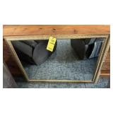 WALL MIRROR MEASURES 44"W X 34"T
