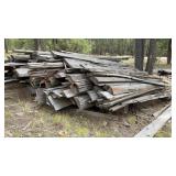 ASSORTED CEDAR POLE SLABS
