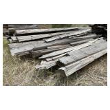 ASSORTED CEDAR POLE SLABS