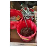 ASSORTED LENGTH BOLTS AND NUTS