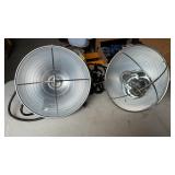 (2) HEAT LAMPS