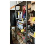METAL SHELF & PEG BOARD DISPLAY