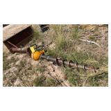 SHOP MADE QUICK ATTACH ANUSER POST HOLE DIGGER