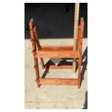 WOODEN FOLDING GUN RACK