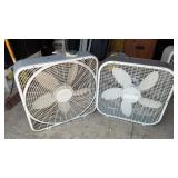 (2) BOX FANS
