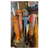 ASSORTED CAULKING & CAULK GUN