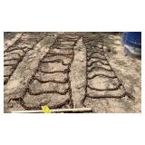 SET OF TRACTOR CHAINS