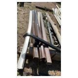 ASSORTED GUTTER & DOWN SPOUT PIECES