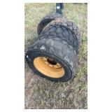Foam filled skid steer tires and rims 16.5" rims