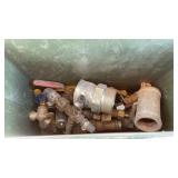 BRASS FITTINGS & LOVEJOY JAW COUPLING HUBS